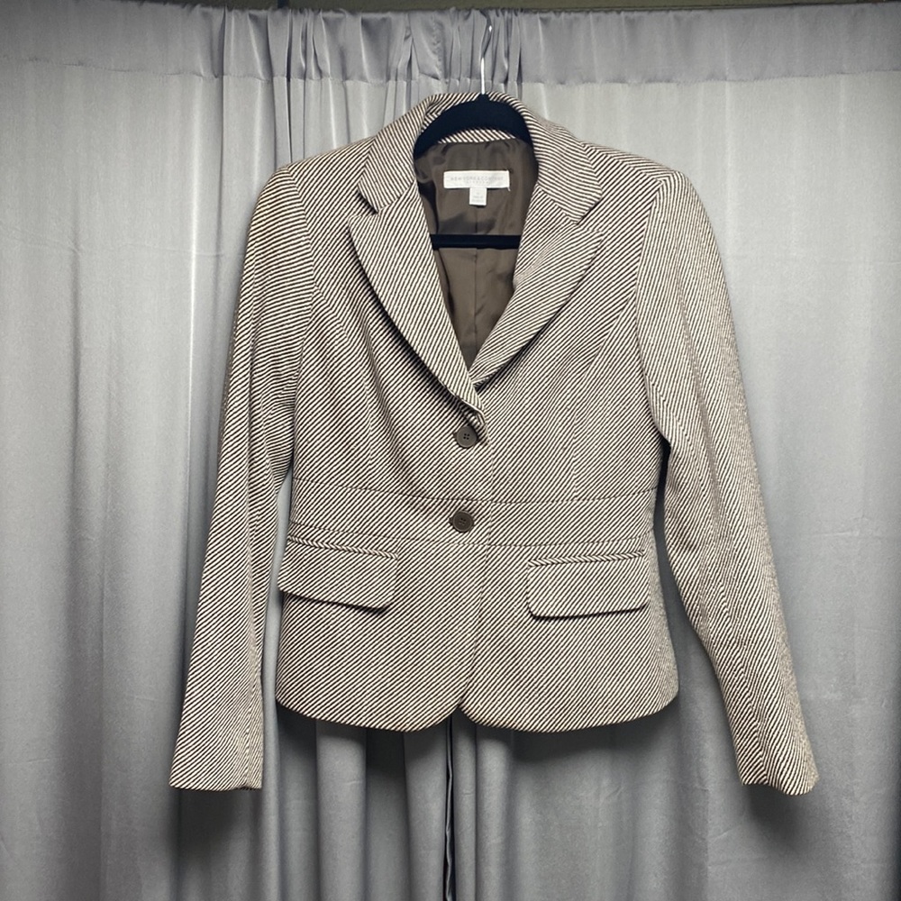 NY&CO Brown Stripped Blazer